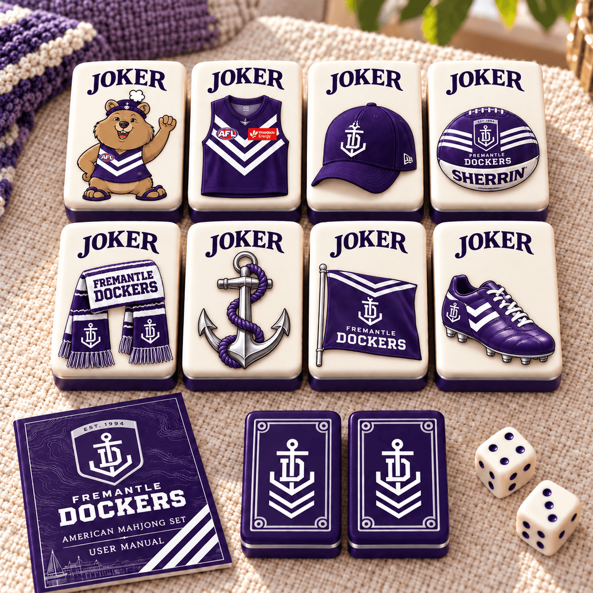 Premium FRMT Mahjong Tiles Set TTMH